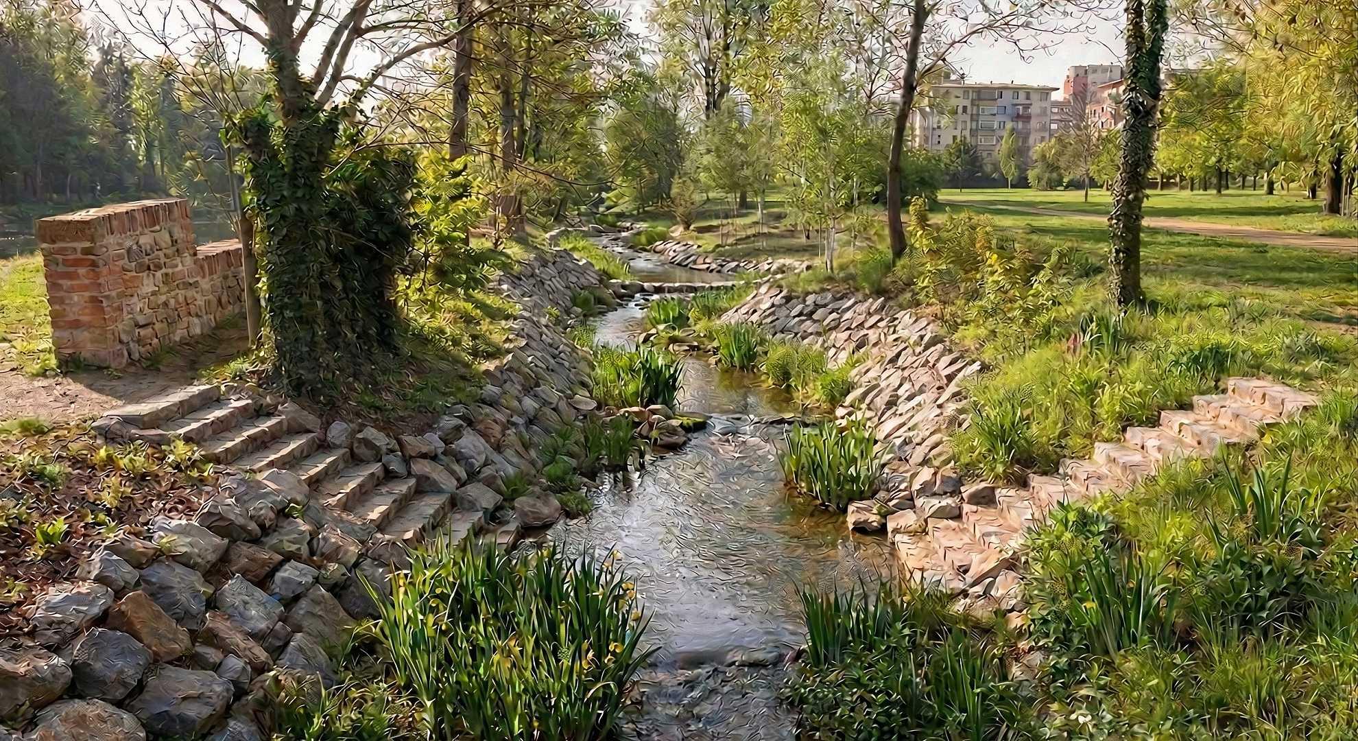 Revitalizace Mrat&iacute;nsk&eacute;ho potoka